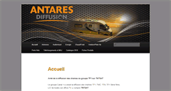 Desktop Screenshot of antares-diffusion.com